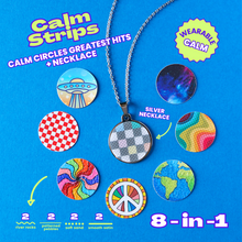 Load image into Gallery viewer, CALM CIRCLES GREATEST HITS + NECKLACE
