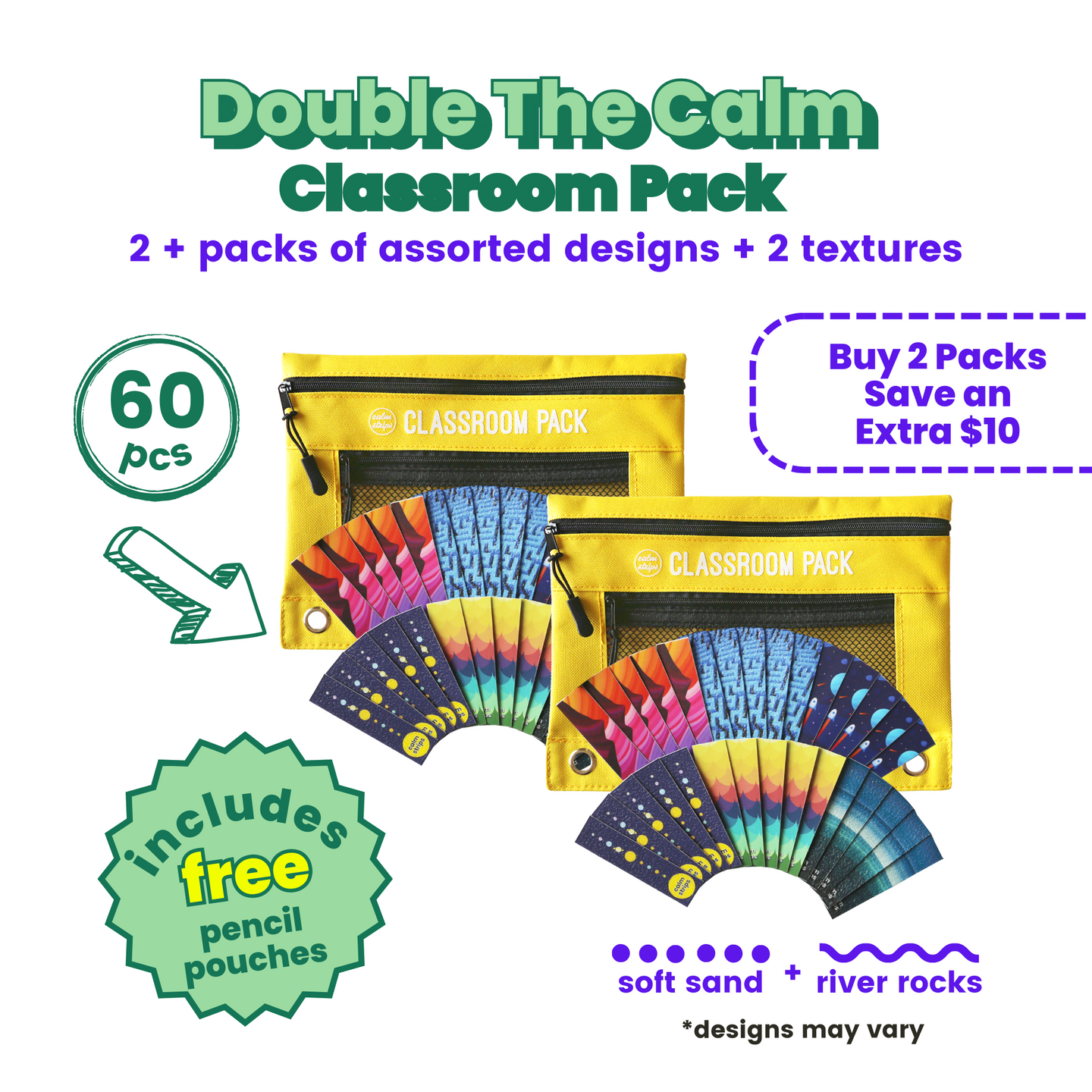 DOUBLE THE CALM CLASSROOM PACK